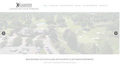 Desktop Screenshot of countryclub-towers.com